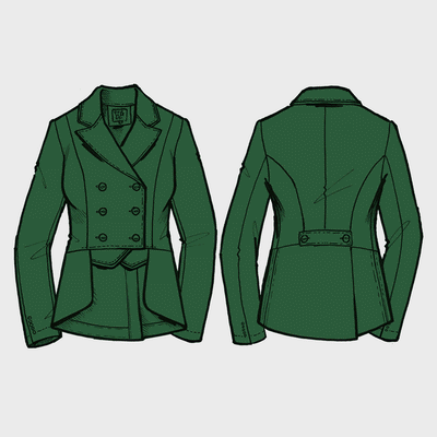 ADELAIDE Short Tailcoat_OLD 12-2025 - Show Jackets by FOR HORSES