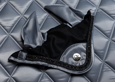 'The Duke' Grey Jewel Ear Bonnet