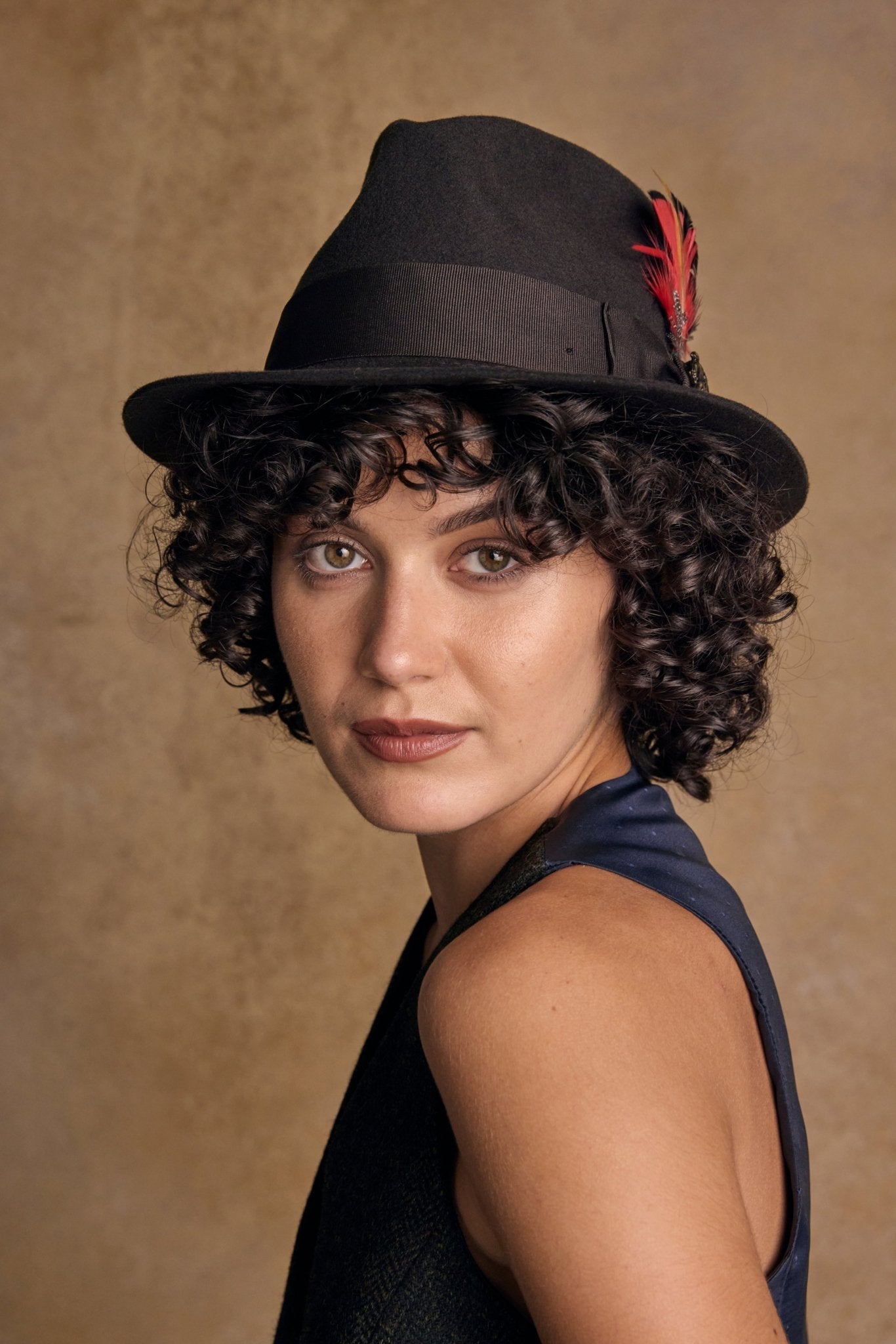 Kildare Felt Trilby Hat - Olive
