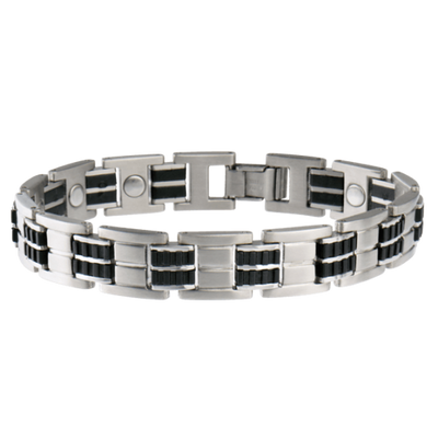 Sabona Men's Executive Stainless Magnetic Bracelet