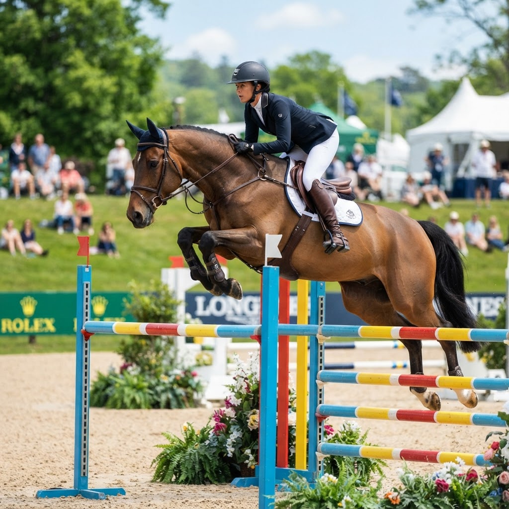 How to improve show jumping position equestrian tips