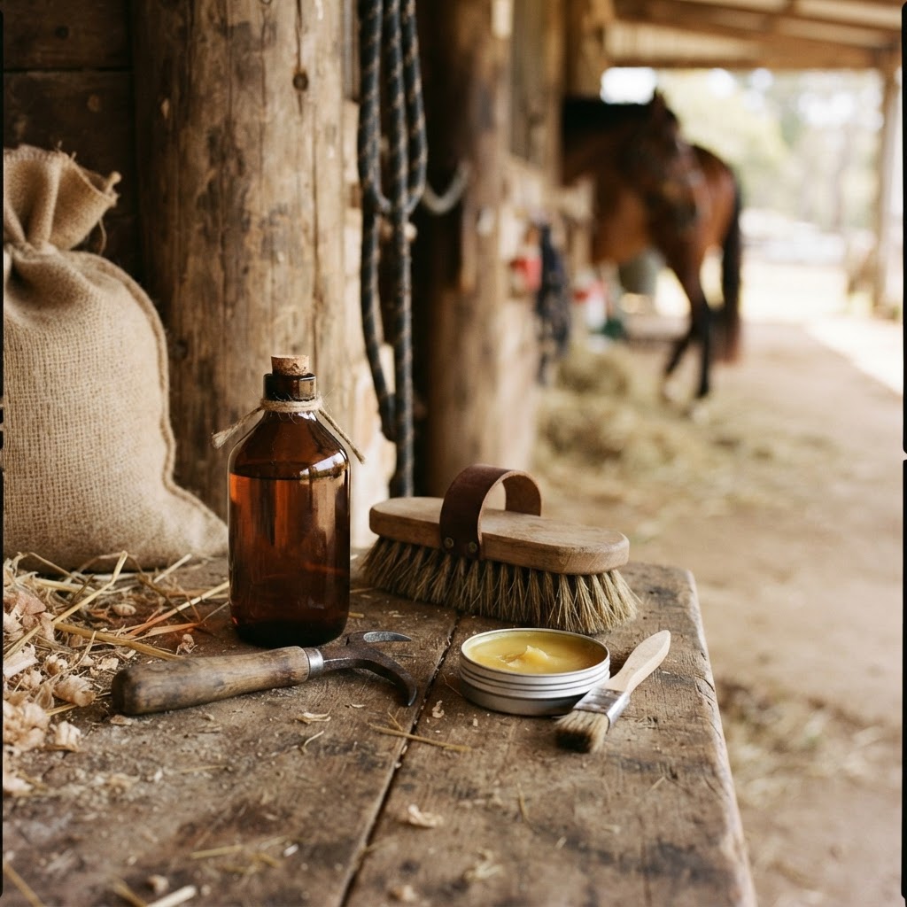 Top 10 hoof care essentials for Australian horses
