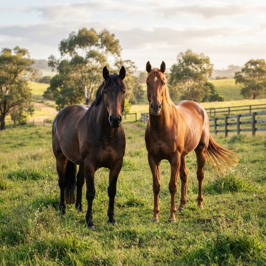 Warmblood vs thoroughbred conformation comparison for tack fitting