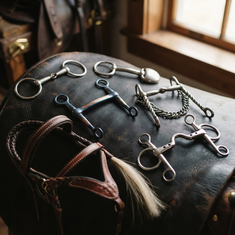 Jump'In horse bits buying guide — snaffle, leverage and specialty bits for Australian riders