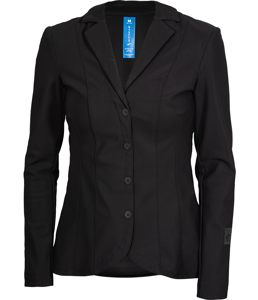 Struck Women's Shacket in Black — $504 AUD riding shacket