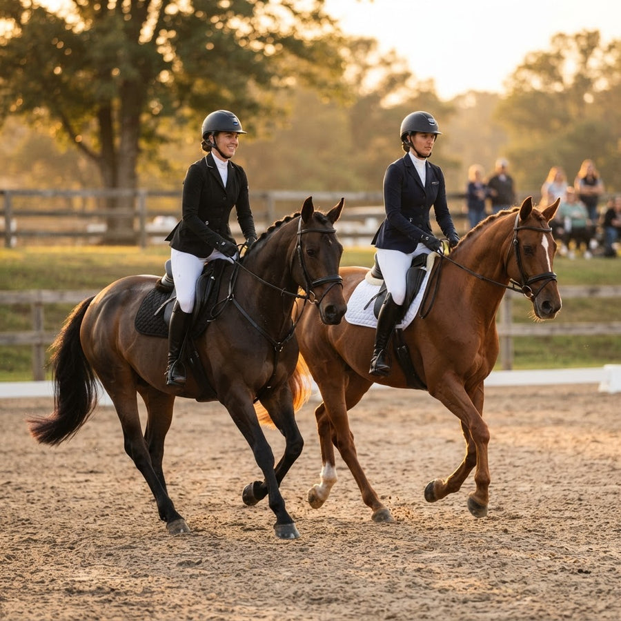 Horse Pilot vs For Horses brand comparison — French vs Italian equestrian apparel