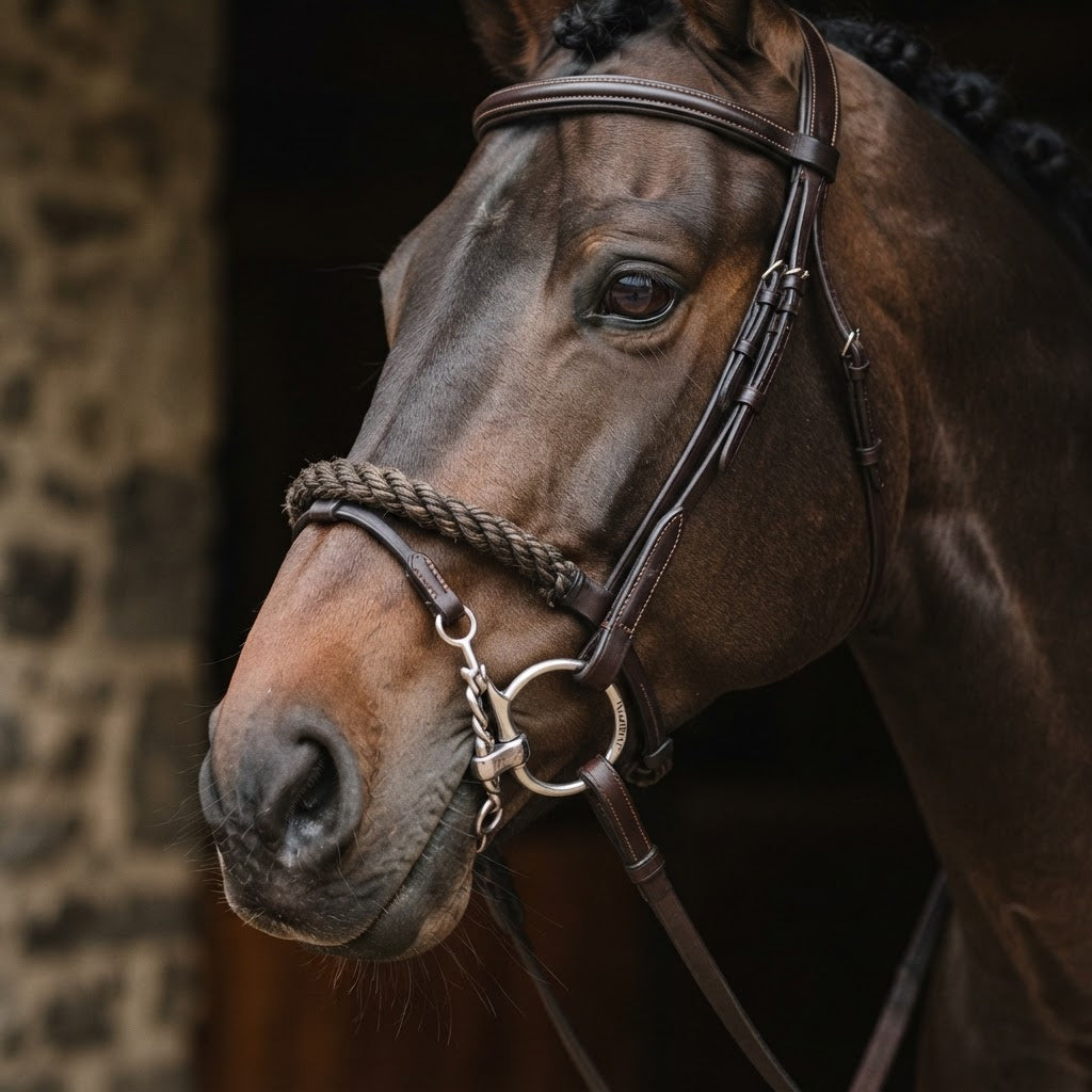 Jump'In bits and rope noseband review — German Silver and Blue Steel tested