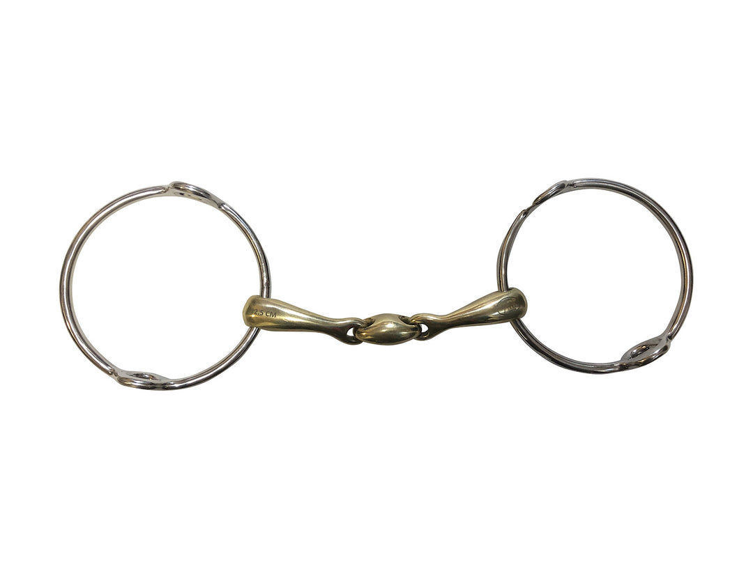 Large Ring French mouth Gag bit