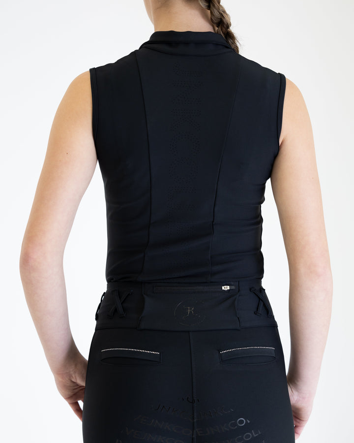 Essential Tank- Black (First Edition) - Sleeveless by JNK Collective - view 2