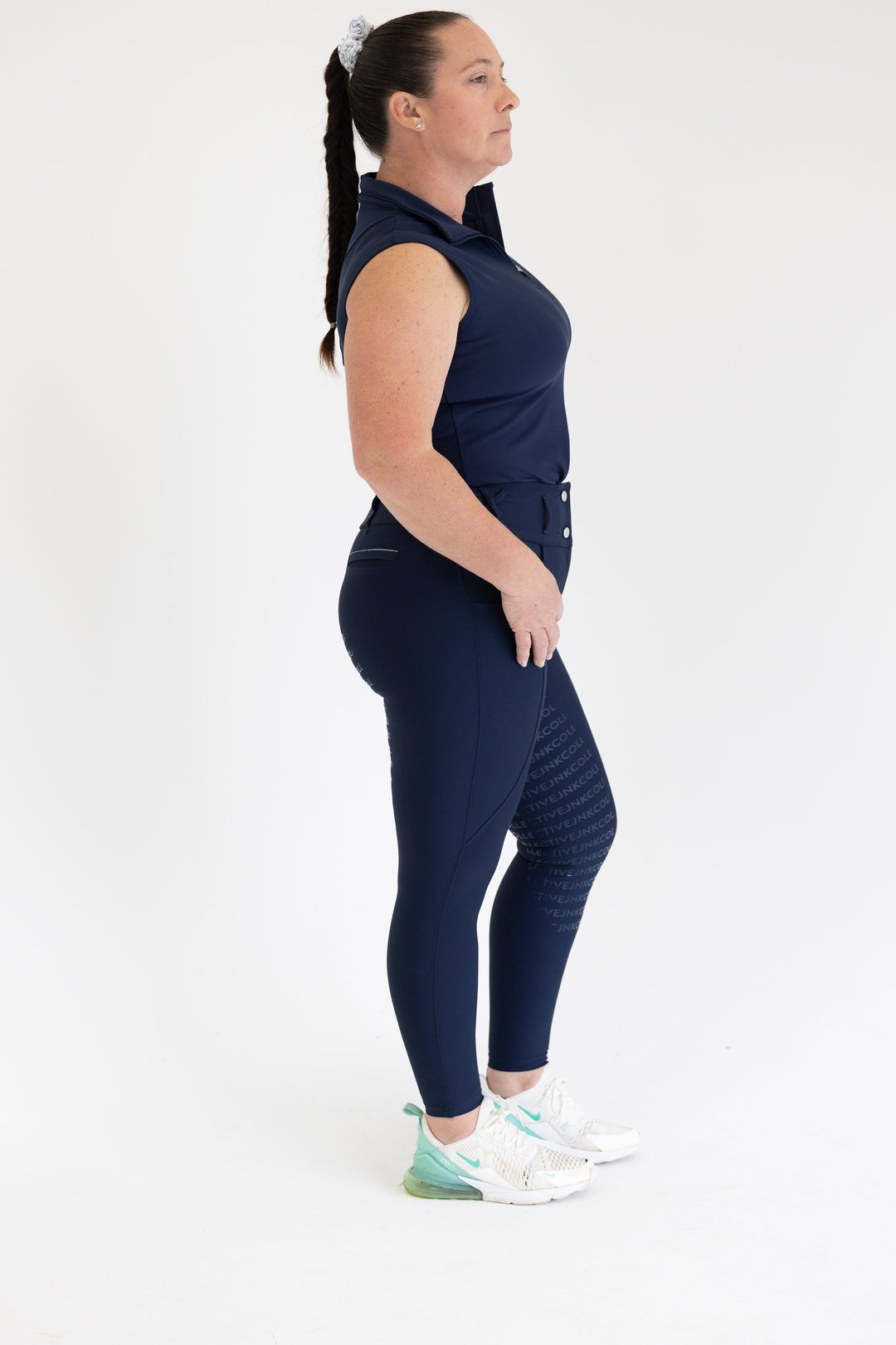 Essential Tank- Navy (First Edition) - Sleeveless by JNK Collective - view 3