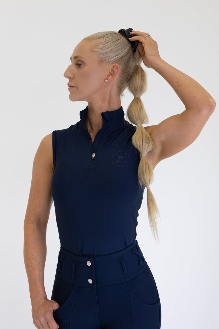Essential Tank- Navy (First Edition) - Sleeveless by JNK Collective