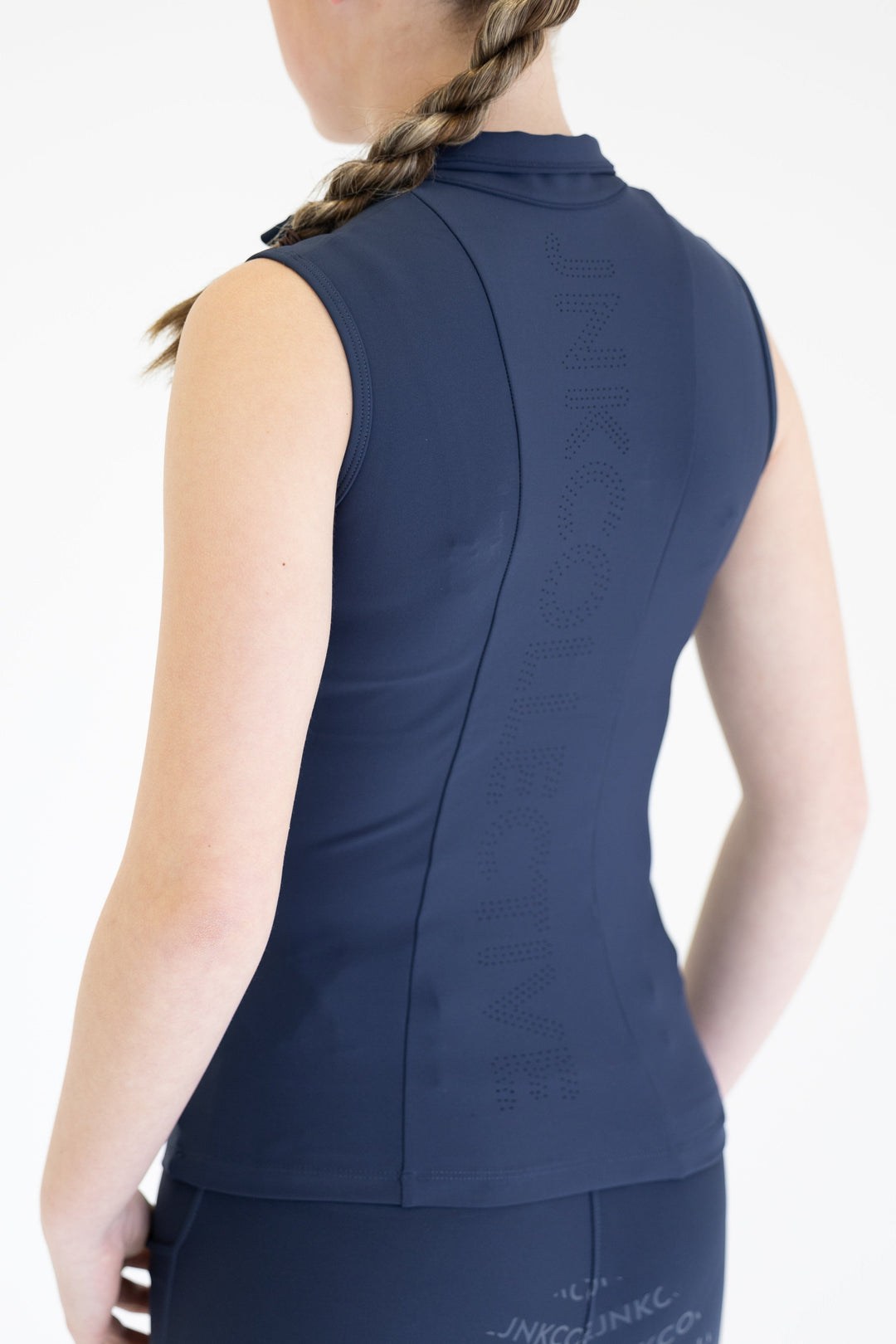 Essential Tank- Navy (First Edition) - Sleeveless by JNK Collective - view 4
