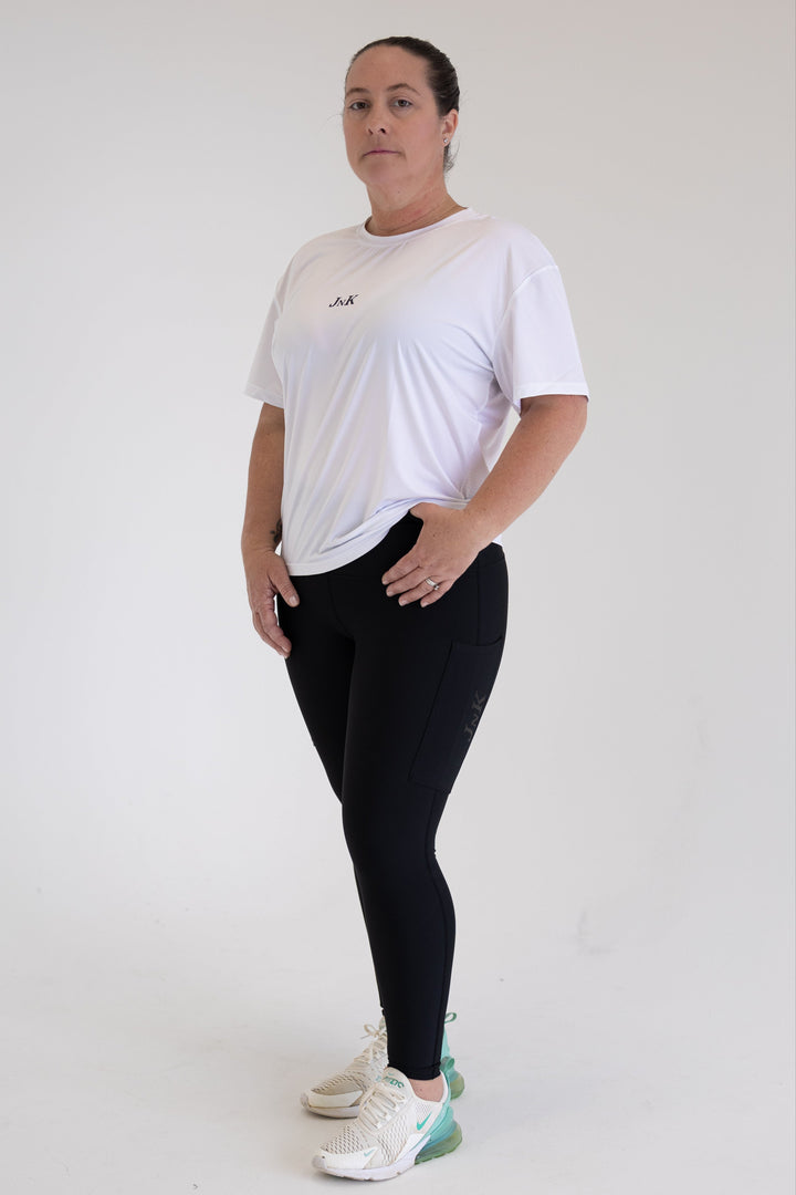 Active Mesh Shirt White