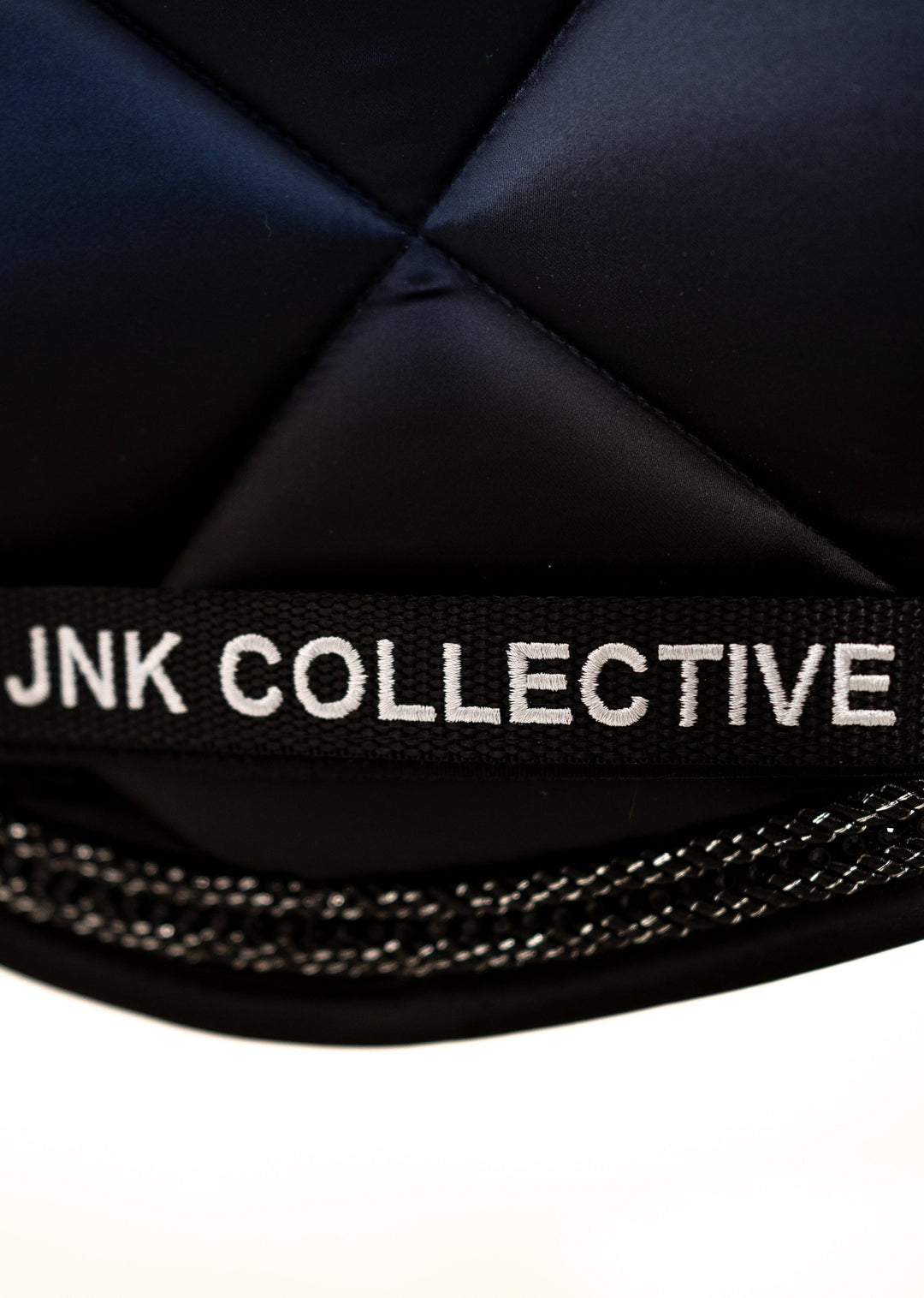 Saddle Pad-Black Crystal- Jump