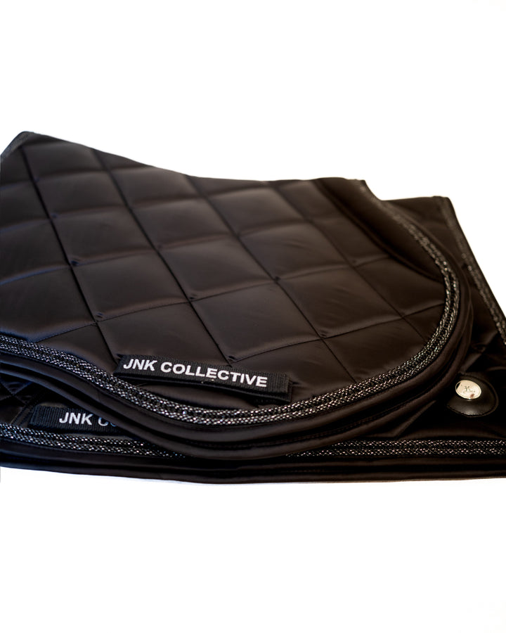 Saddle Pad-Black Crystal- Dressage