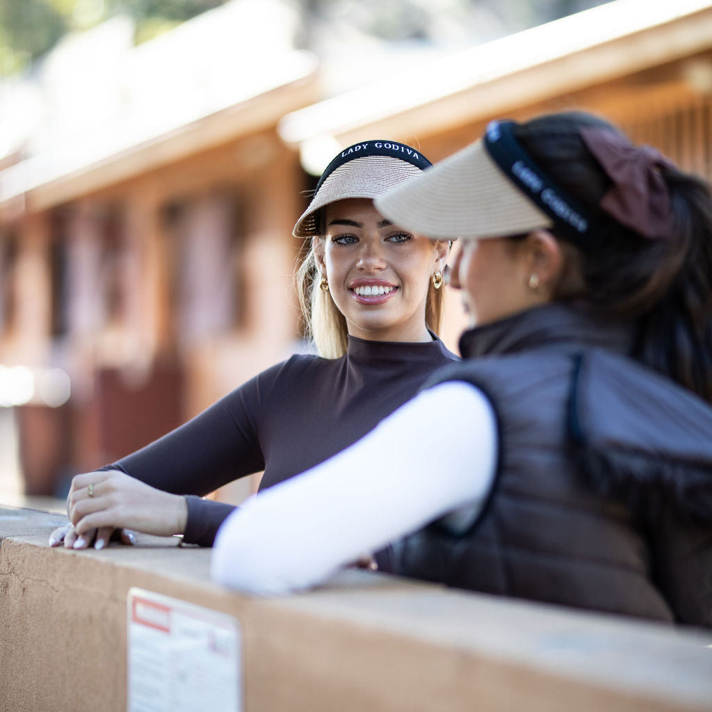 Lady Godiva Visor Hat