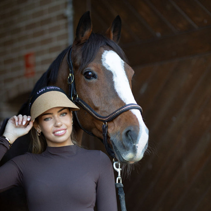 Lady Godiva Visor Hat