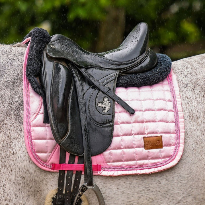Ruffled Rose Deluxe Saddle Pad