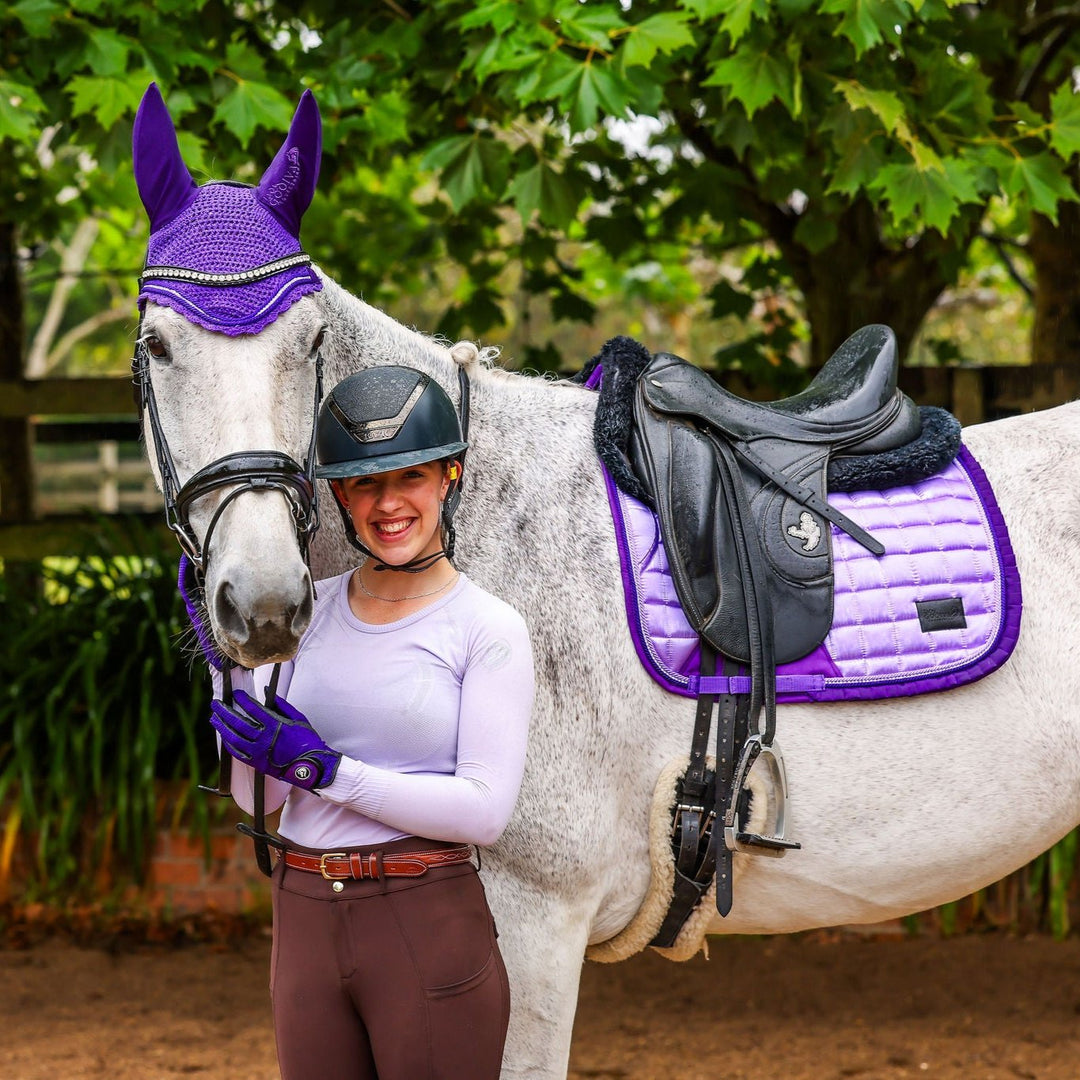 Lavender LS Seamless Performance Baselayer