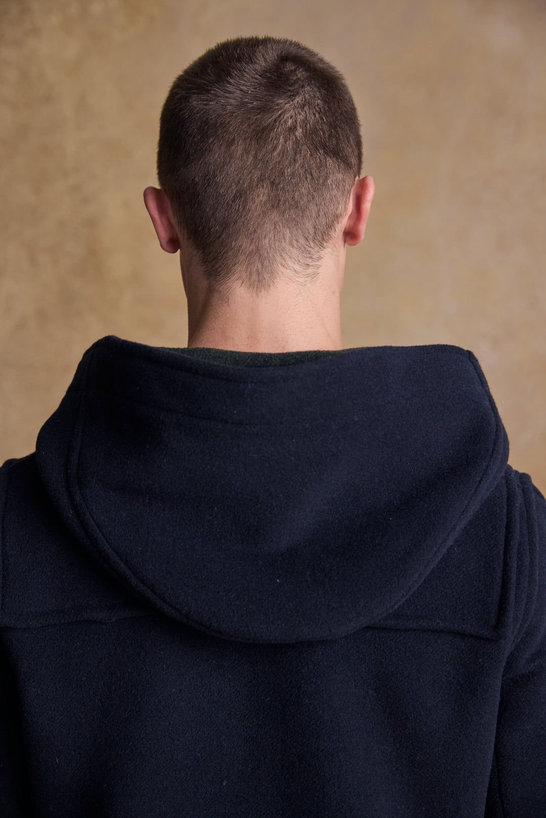 Alex Wool Duffle Coat - Navy