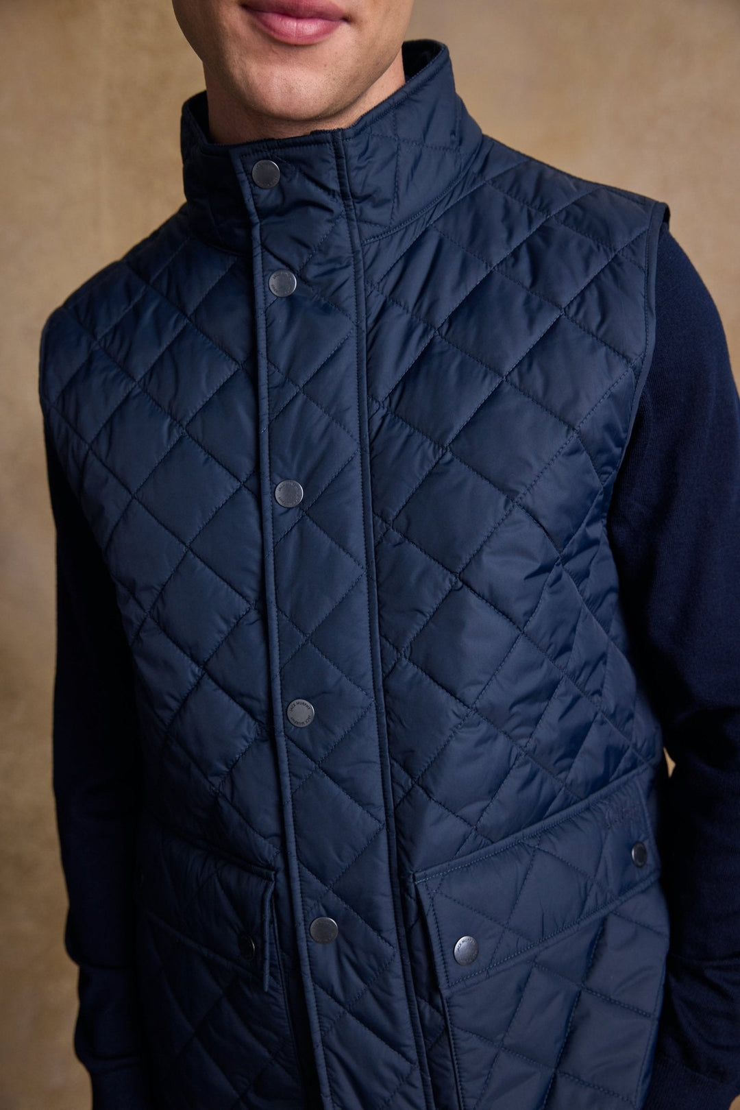 Jack Murphy Ireland - Conor Quilted Gilet - Navy - Quilts & Gilets