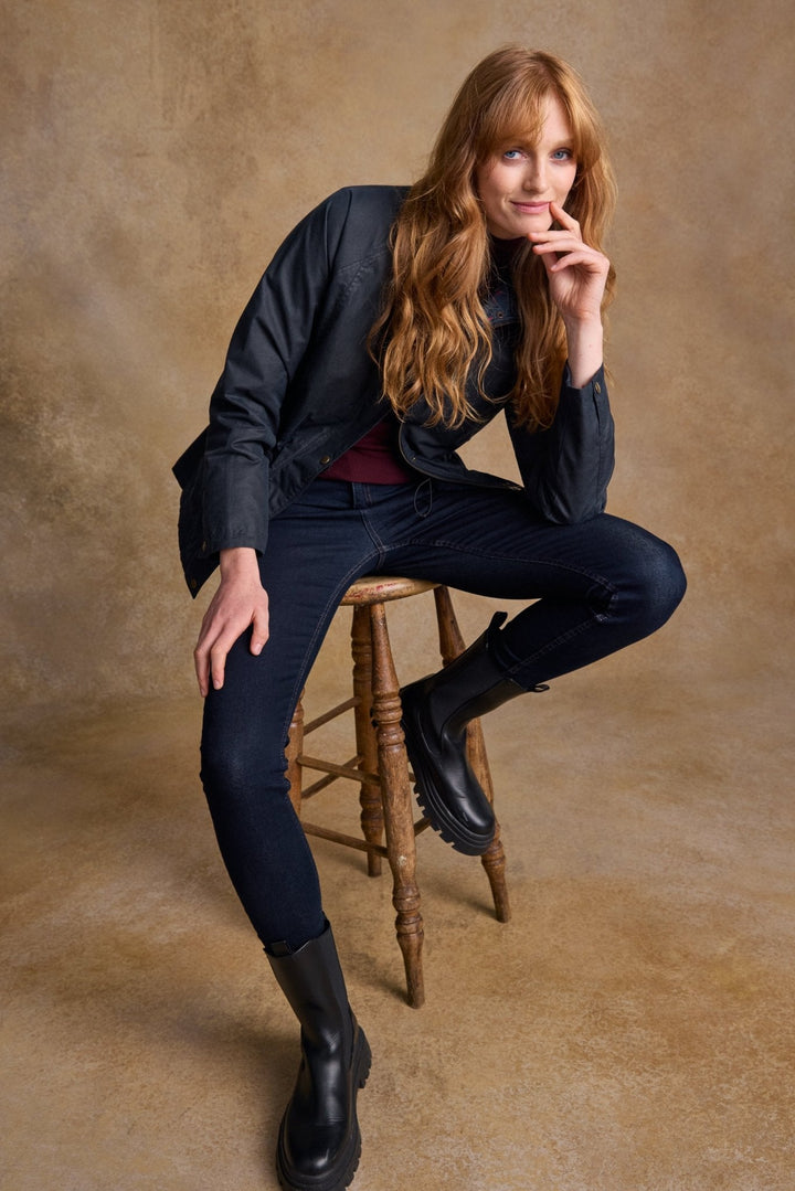 Jack Murphy Ireland - Sally Wax Jacket - Navy - Wax