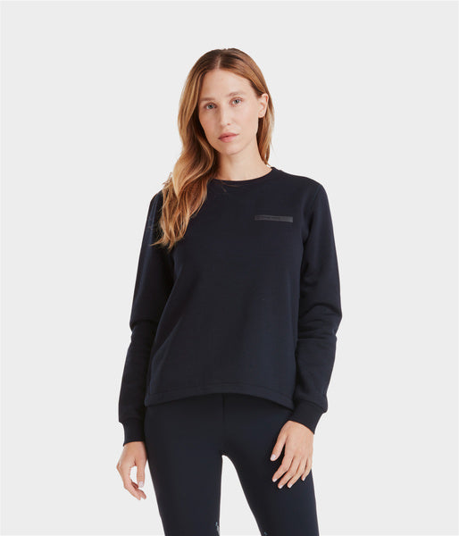 Merino wool riding sweatshirt