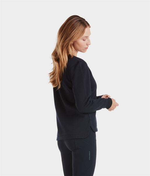 Merino wool riding sweatshirt