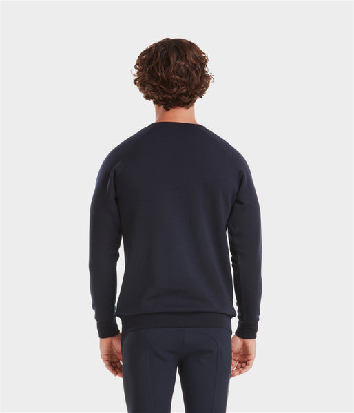 Merino wool riding sweatshirt