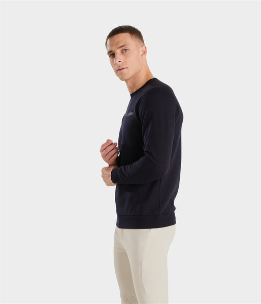 Merino wool riding sweatshirt