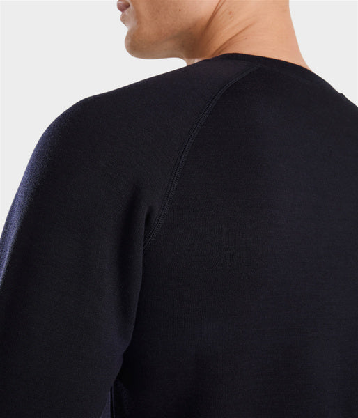 Merino wool riding sweatshirt