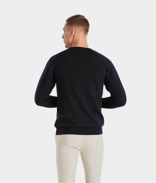 Merino wool riding sweatshirt