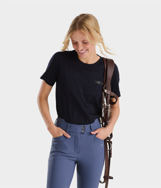Merino wool riding T-shirt