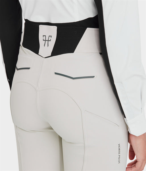 X-Perform white knee grip riding pants