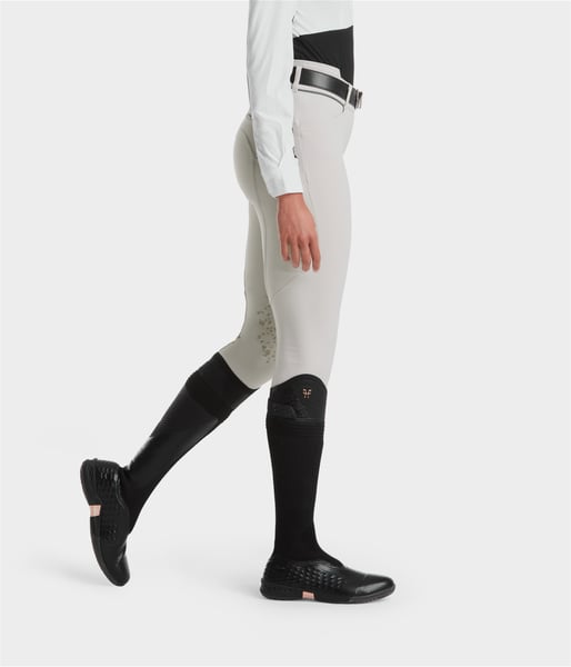 X-Perform white knee grip riding pants