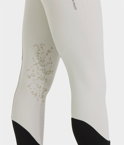 X-Perform white knee grip riding pants