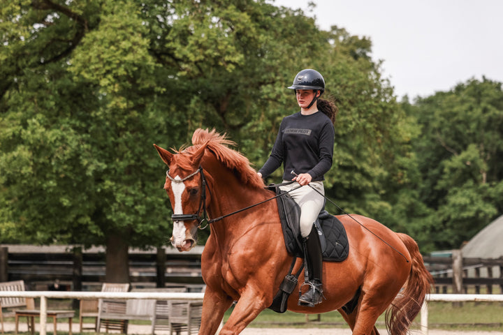 X-Perform white knee grip riding pants