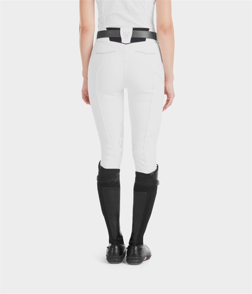 X-Perform white knee grip riding pants