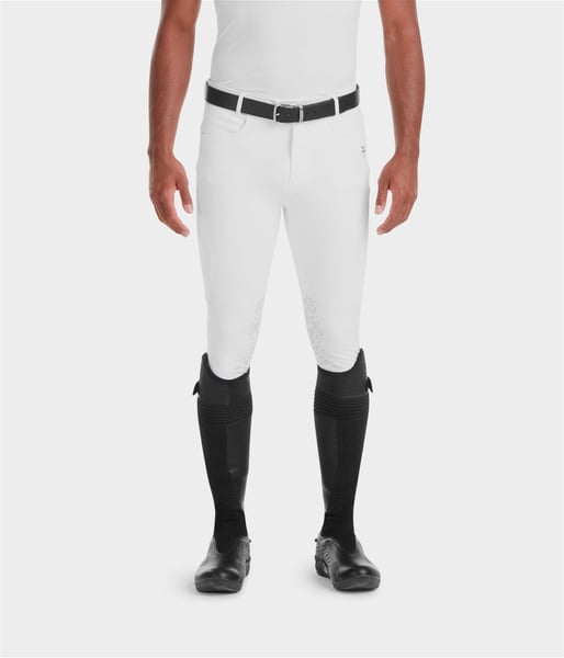 X-Perform white knee grip riding pants