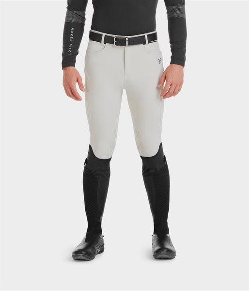 X-Perform white knee grip riding pants
