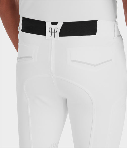 X-Perform white knee grip riding pants