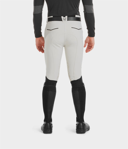X-Perform white knee grip riding pants