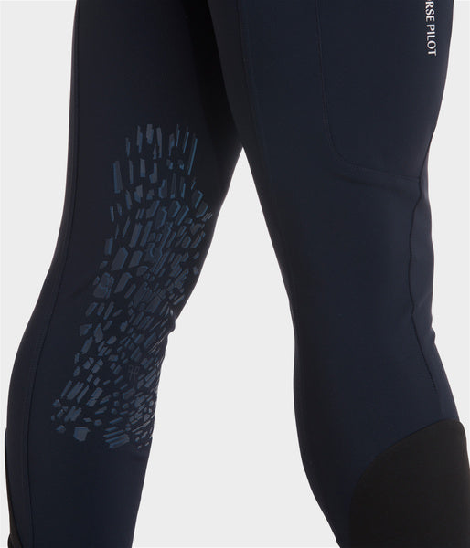 X-Perform white knee grip riding pants