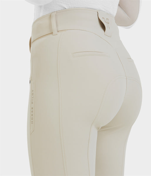 X-Balance 2.0 white knee grip riding trousers