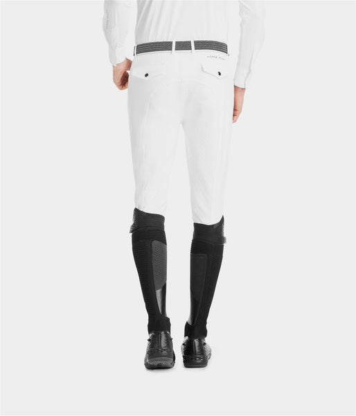 White full grip X-Grip dressage riding pants