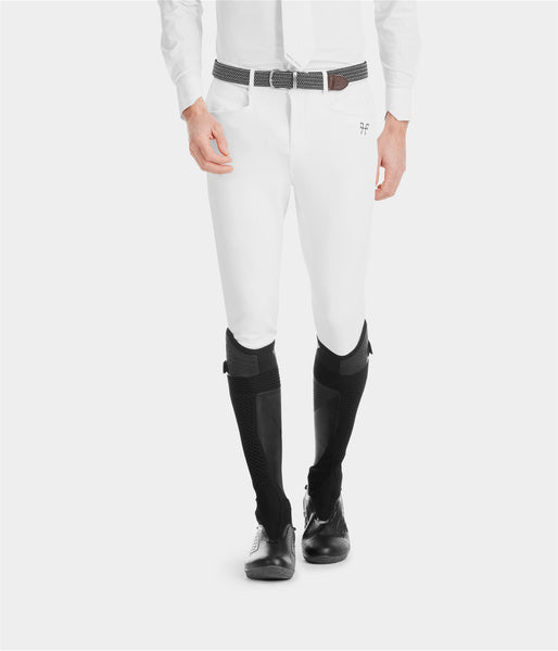 White full grip X-Grip dressage riding pants