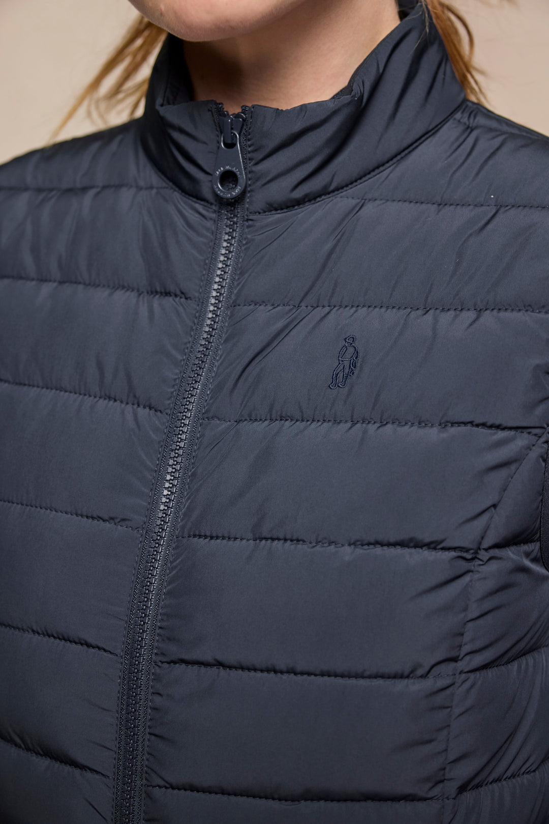 Leah Puffa Gilet - Navy