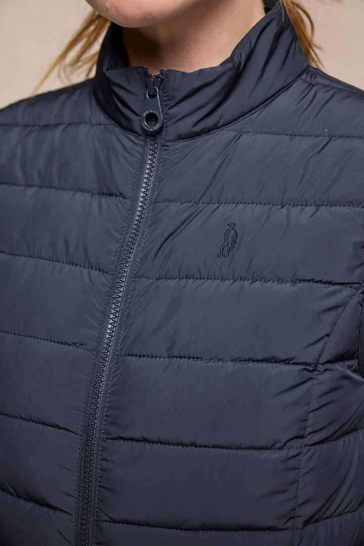 Leah Puffa Gilet - Navy