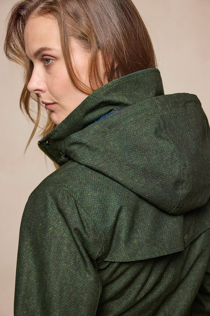Jack Murphy Clothing - Sophia Waterproof Jacket - Green Fields - Waterproof