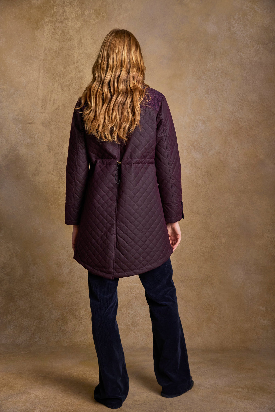 Jodie Wax Coat - Claret